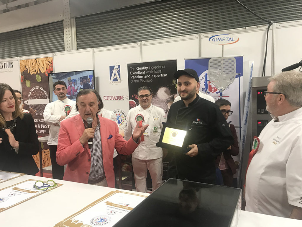 Antonio Di Tella è il campione Europeo di Pizza Senza Frontiere 2018