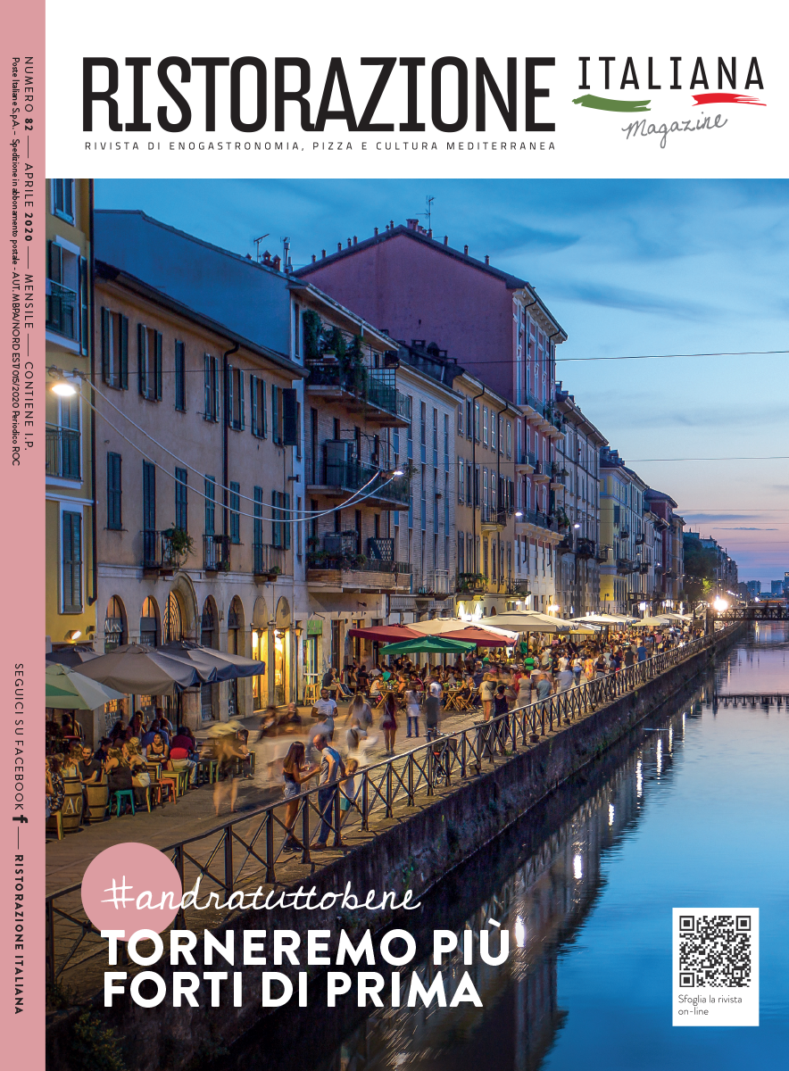 ristorazione italiana magazine cover aprile 2020 coronavirus andratuttobene