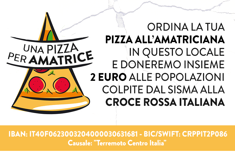 pizza per amatrice