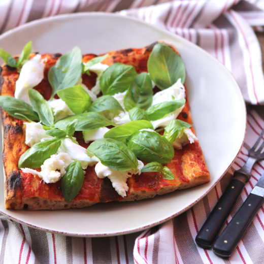 Pizza margherita teglia Gabriele Bonci