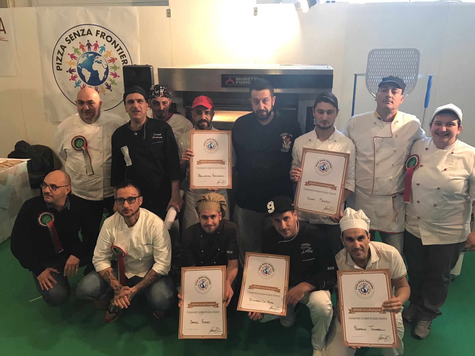 Concorrenti Pizza Senza Frontiere Massa 2017