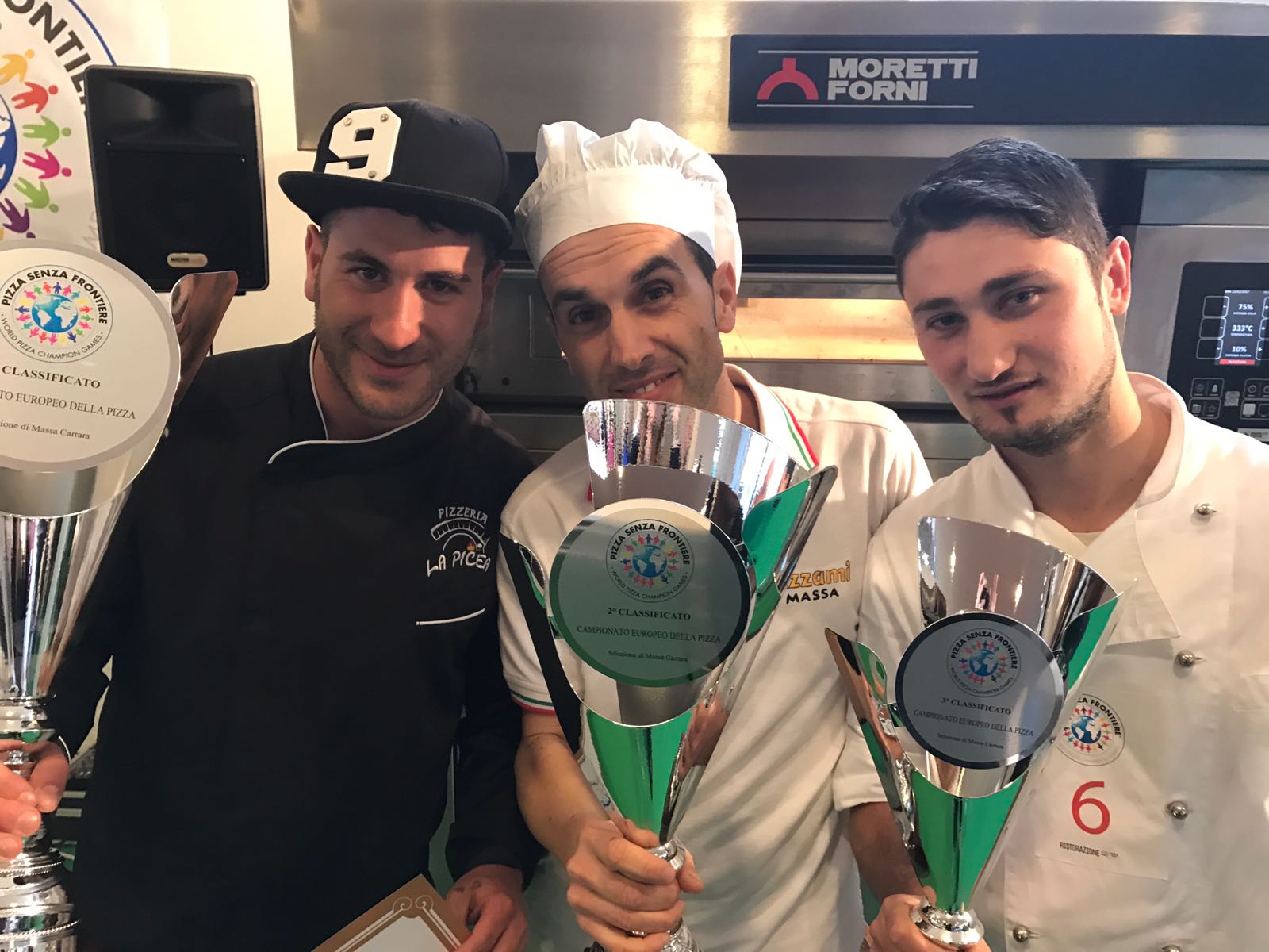 Riccardo La Rosa vincitore Pizza Senza Frontiere Massa