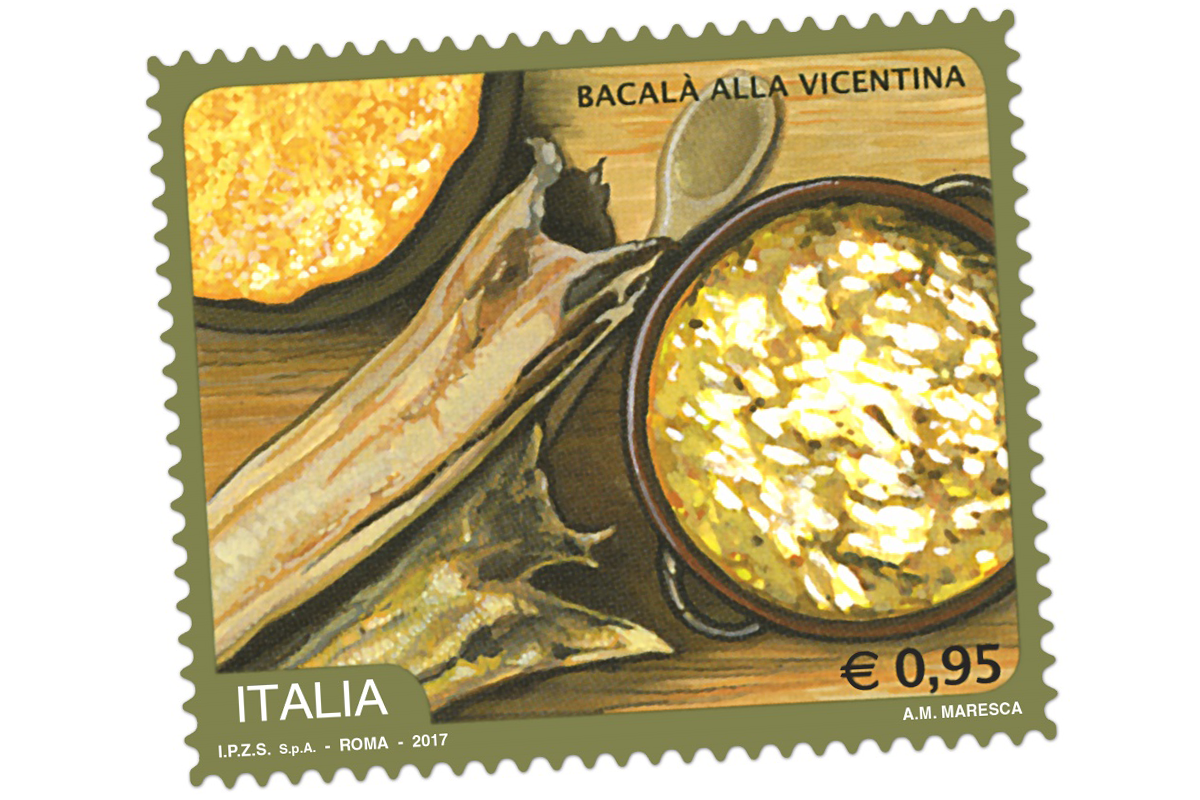 francobollo baccalà alla vicentina