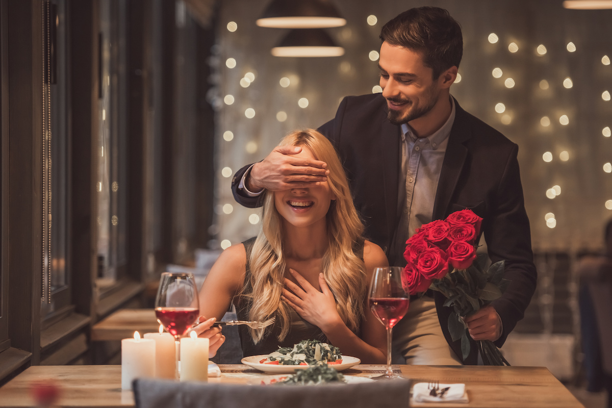 San Valentino appetito amando innamorati