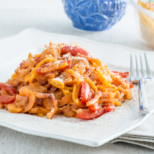 spaghetti amatriciana gluten free