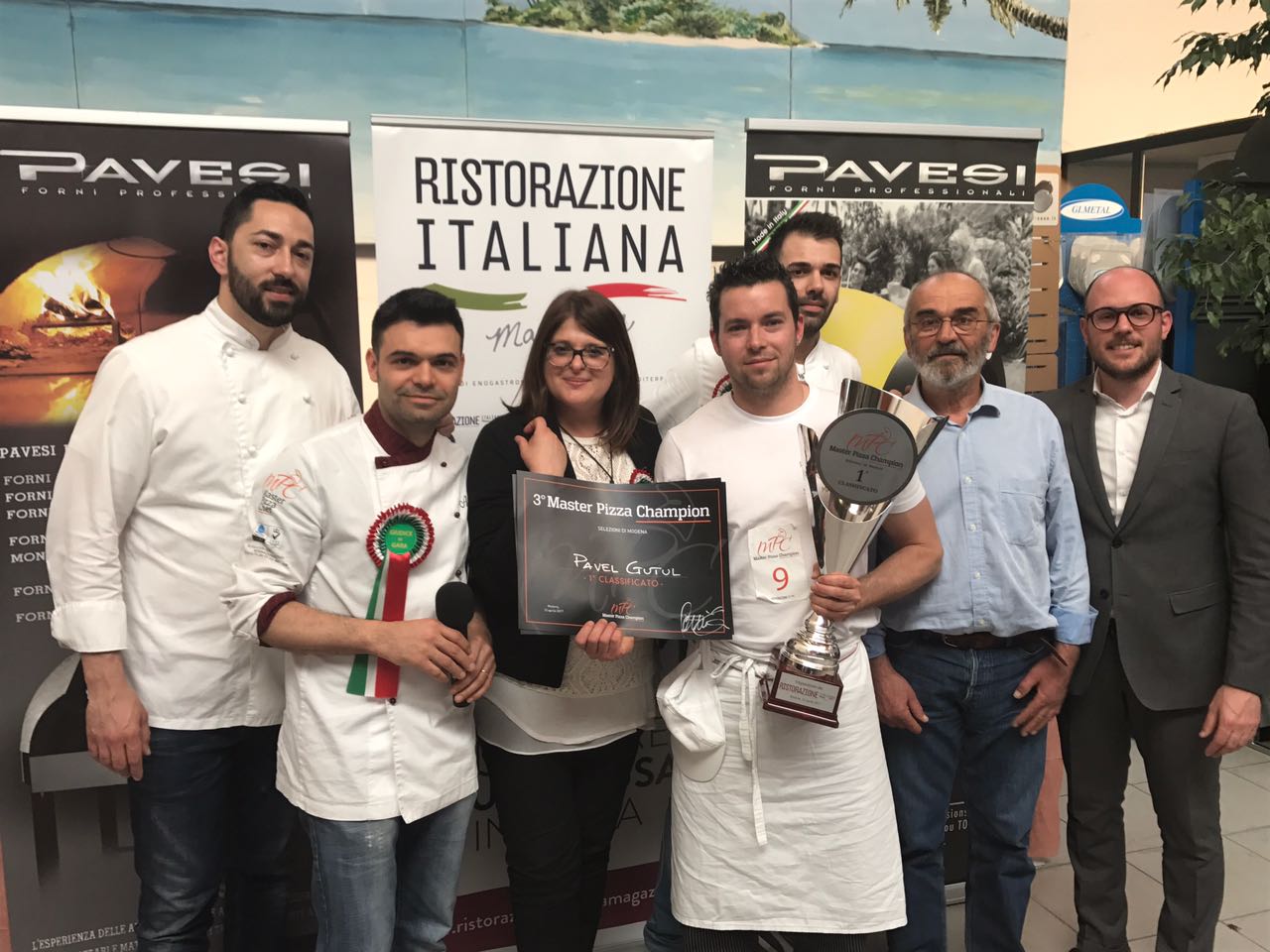 Giuria Master Pizza Champion Pavel Gutul 2017