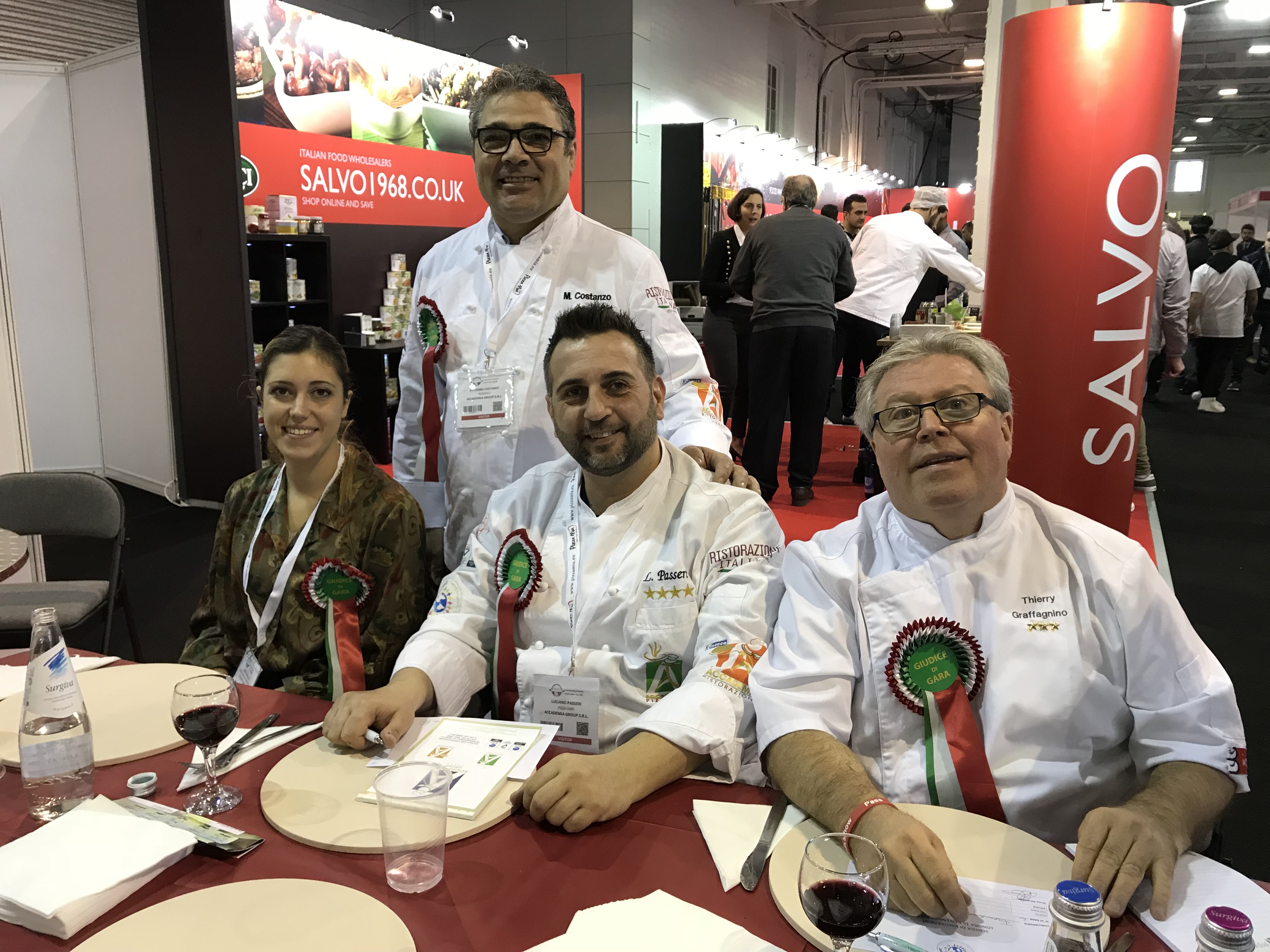 Giuria Pizza e Pasta Show