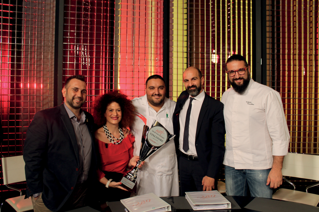 Elia POmpa e la giuria di Master Pizza Champion 2017