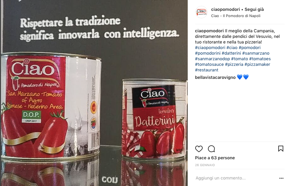 Ciao Pomodori - Compagnia Mercantile d'Oltremare