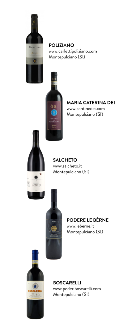 Il Vino Nobile di Montepulciano che nasce dai vitigni di Siena