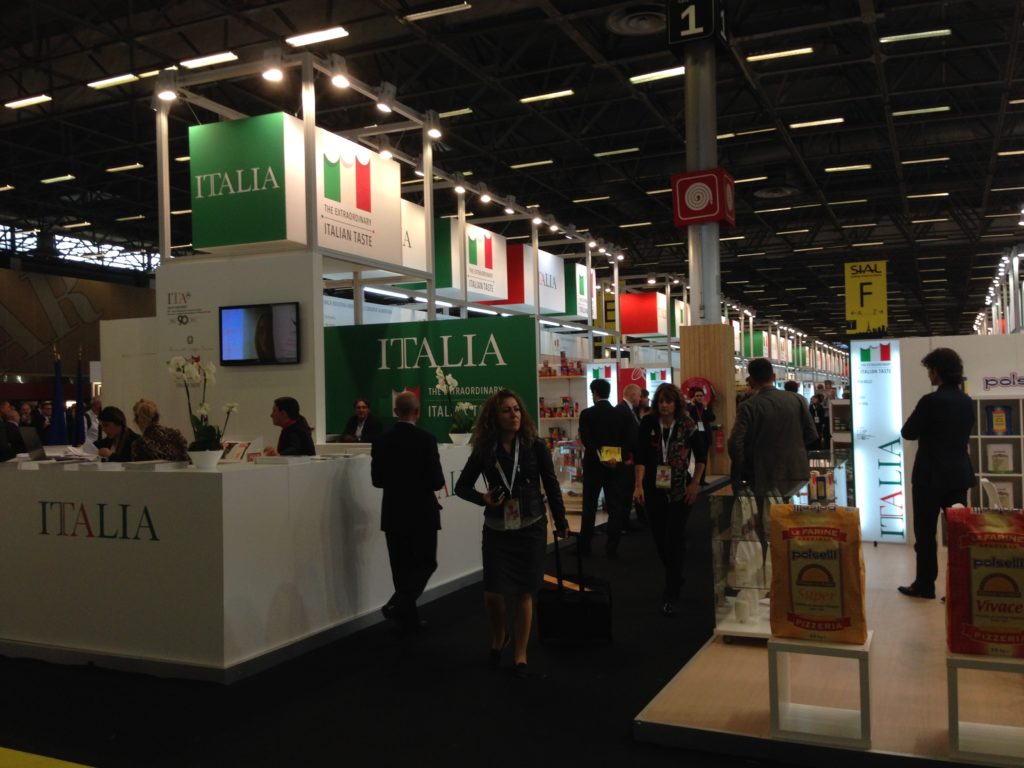 Sial 2018: padiglione Italia con ICE Agenzia