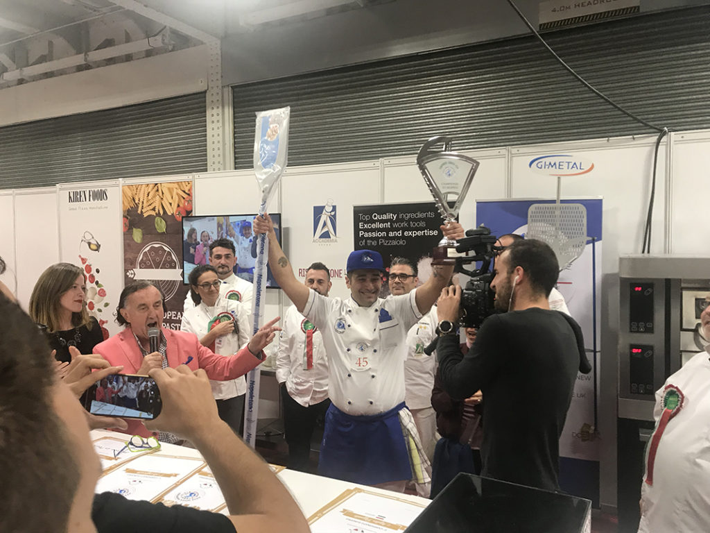 Antonio Di Tella è il campione Europeo di Pizza Senza Frontiere 2018