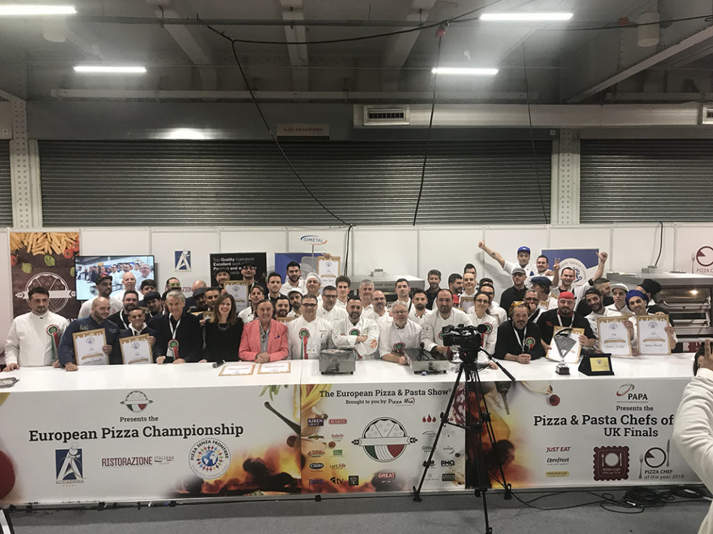 Antonio Di Tella è il campione Europeo di Pizza Senza Frontiere 2018