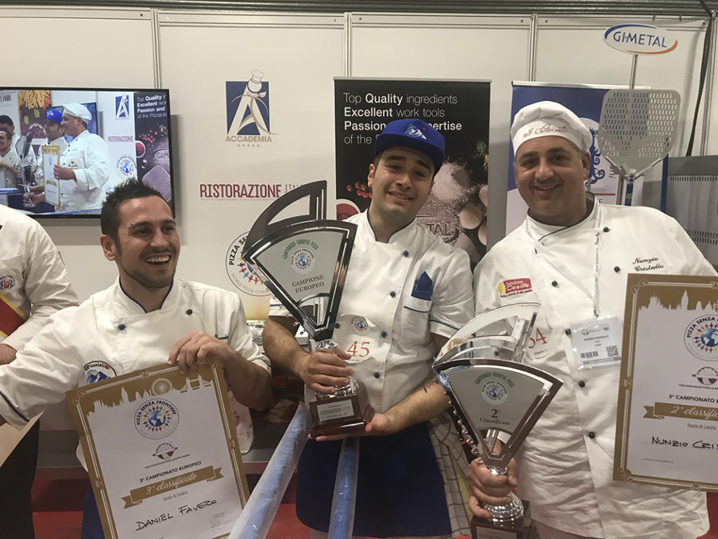 Antonio Di Tella è il campione Europeo di Pizza Senza Frontiere 2018