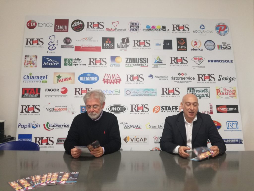 Ristora Hotel Sicilia - presentata oggi la XV edizione - fiera dal 10 al 13 novembre 2018