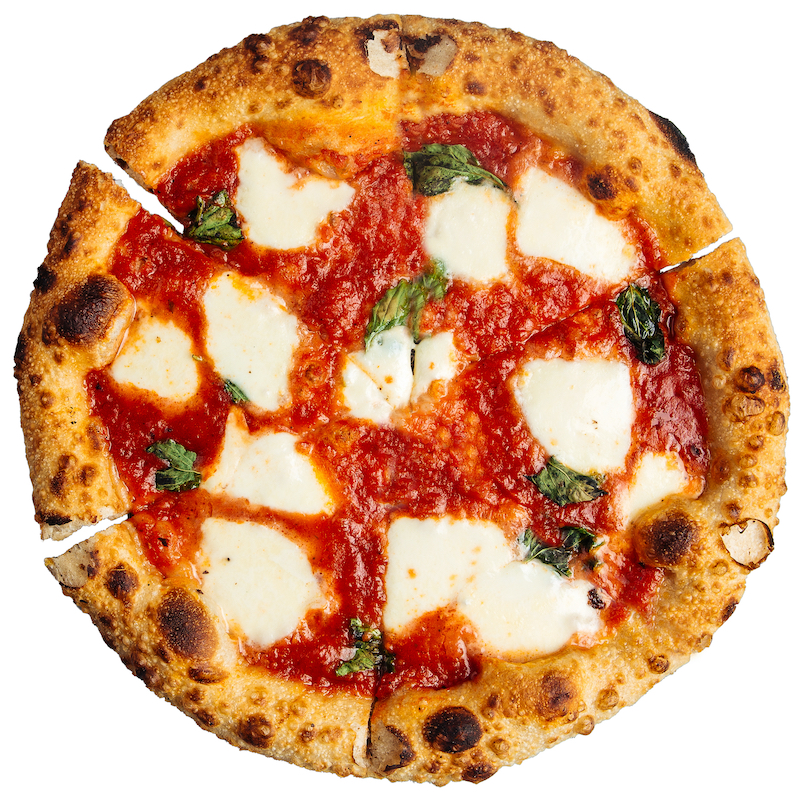 Pizza margherita napoletana