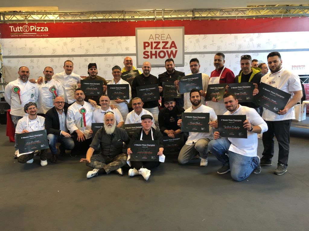 Gruppo partecipanti tappa di selezione di Master Pizza Champion 2019 Napoli