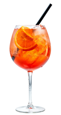 bicchiere spritz aperol