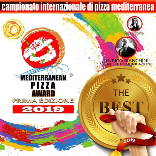 Mediterranean pizza award palermo