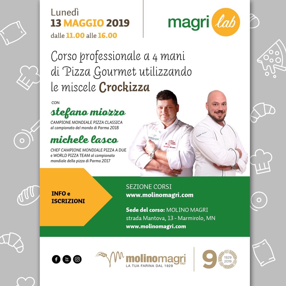 Stefano Miozzo Michele Lasco magrilab molino magri maggio 2019