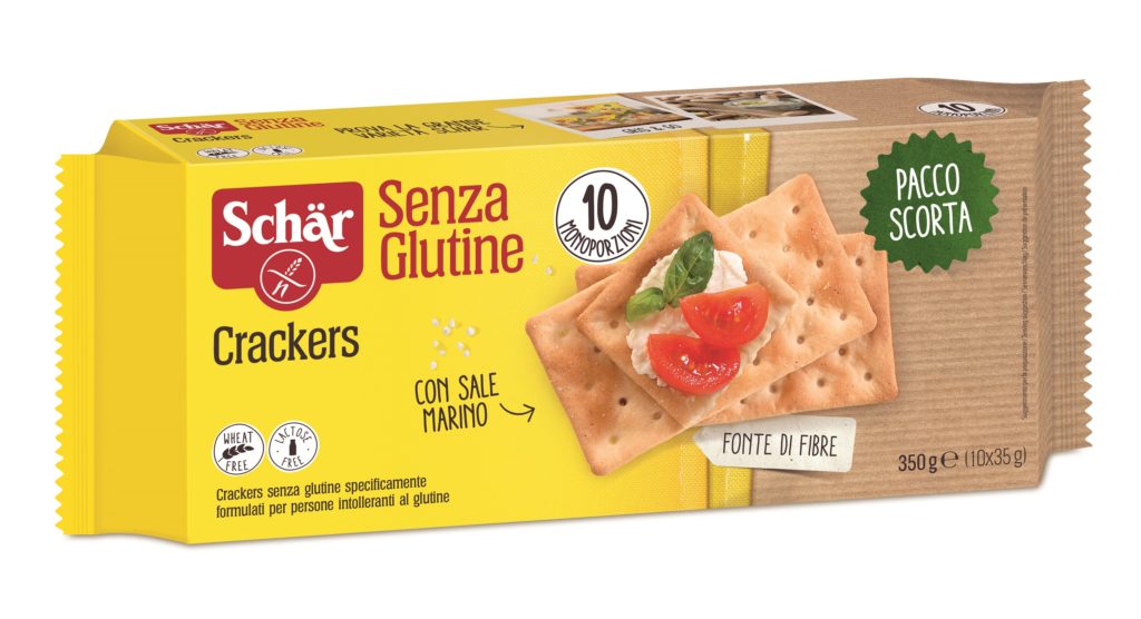 Dr Schär Foodservice introduce nella propria gamma i Crackers Schär confezione multipack