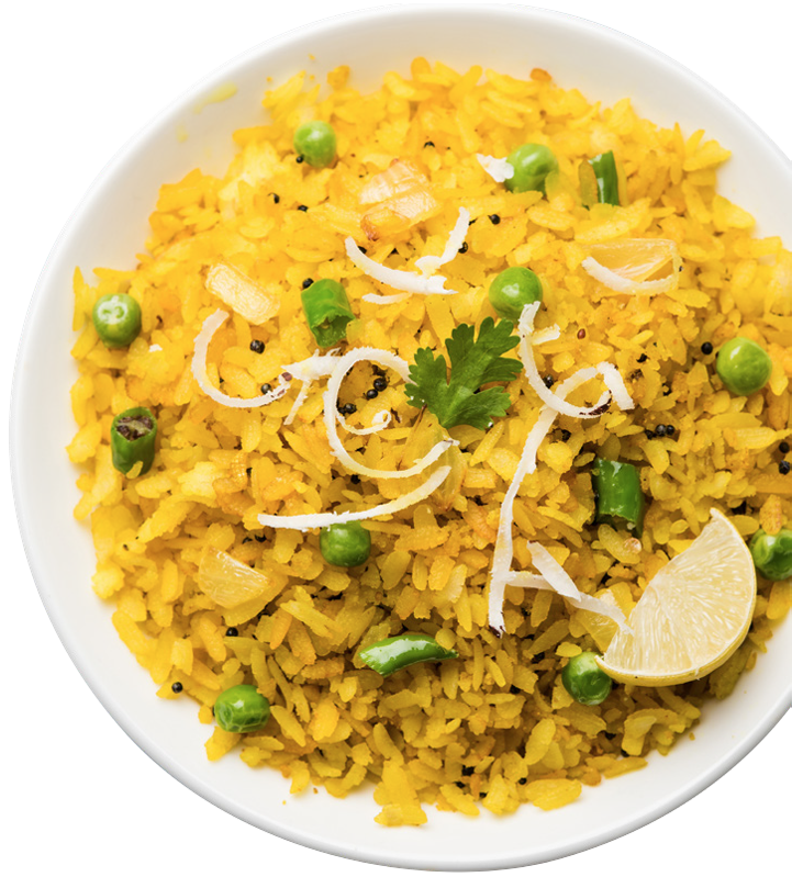 Riso basmati al cardamomo con daiquiri