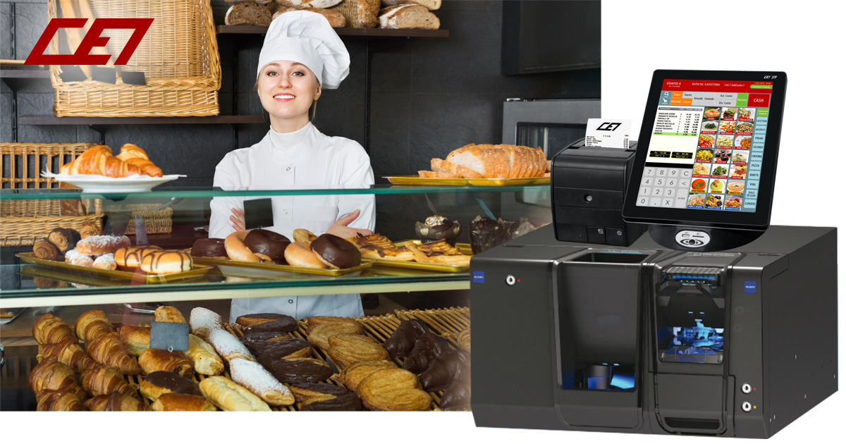 cei systems gestione automatizzata del contante bar ristorante pizzeria fast-food self-service