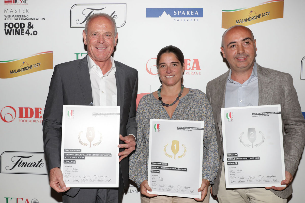 Podio Best Italian Wine Awards 2019
