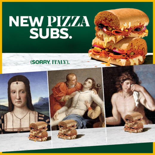 Subway panino-pizza scuse italia