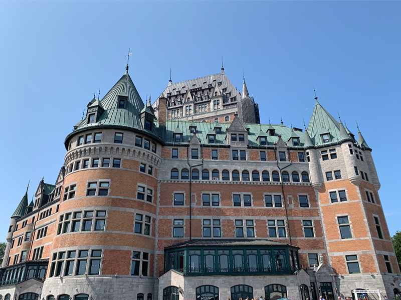 Castello Saint Louis Chateau Frontenac Canada.