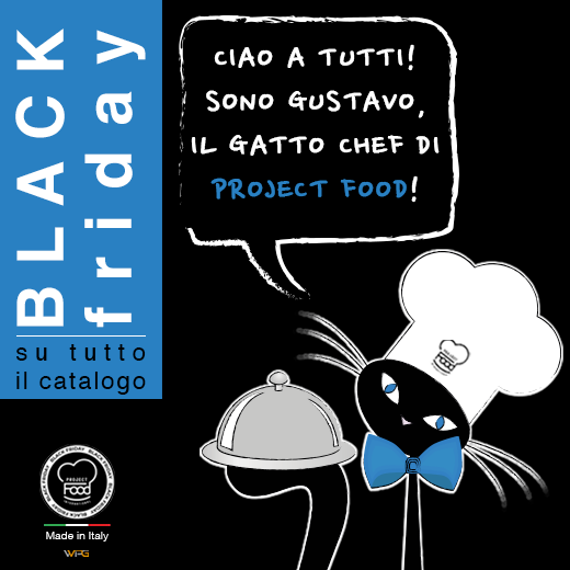 ProjectFood Black Friday 2019 Gatto Gustavo Chef