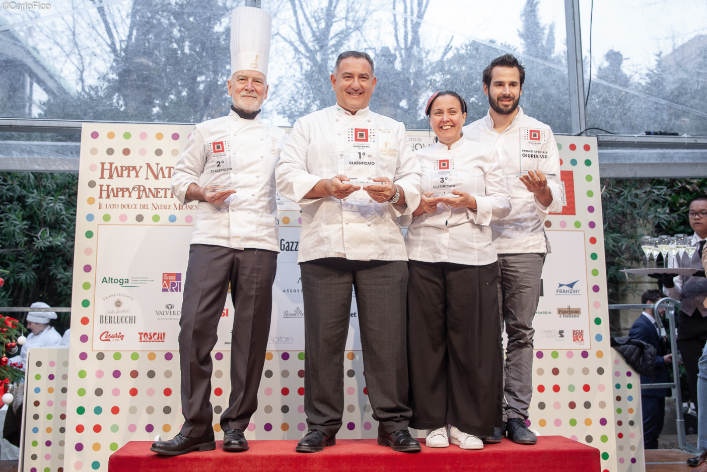 Artisti del panettone vincitori Sal De Riso Andrea Tortora