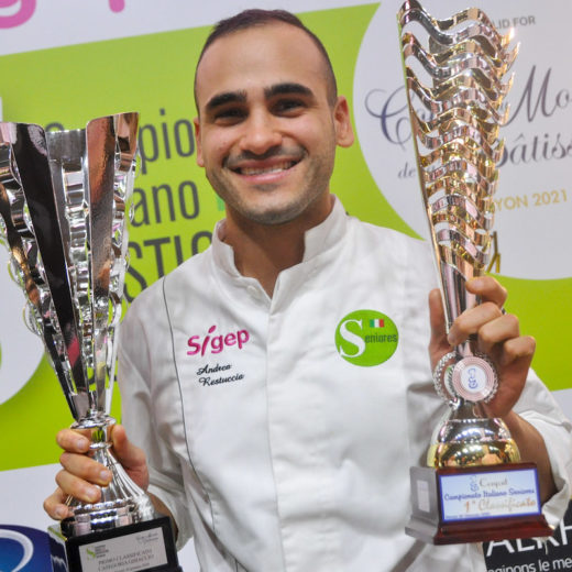 Andrea Restuccia campione Seniores Campionato Italiano Pasticceria