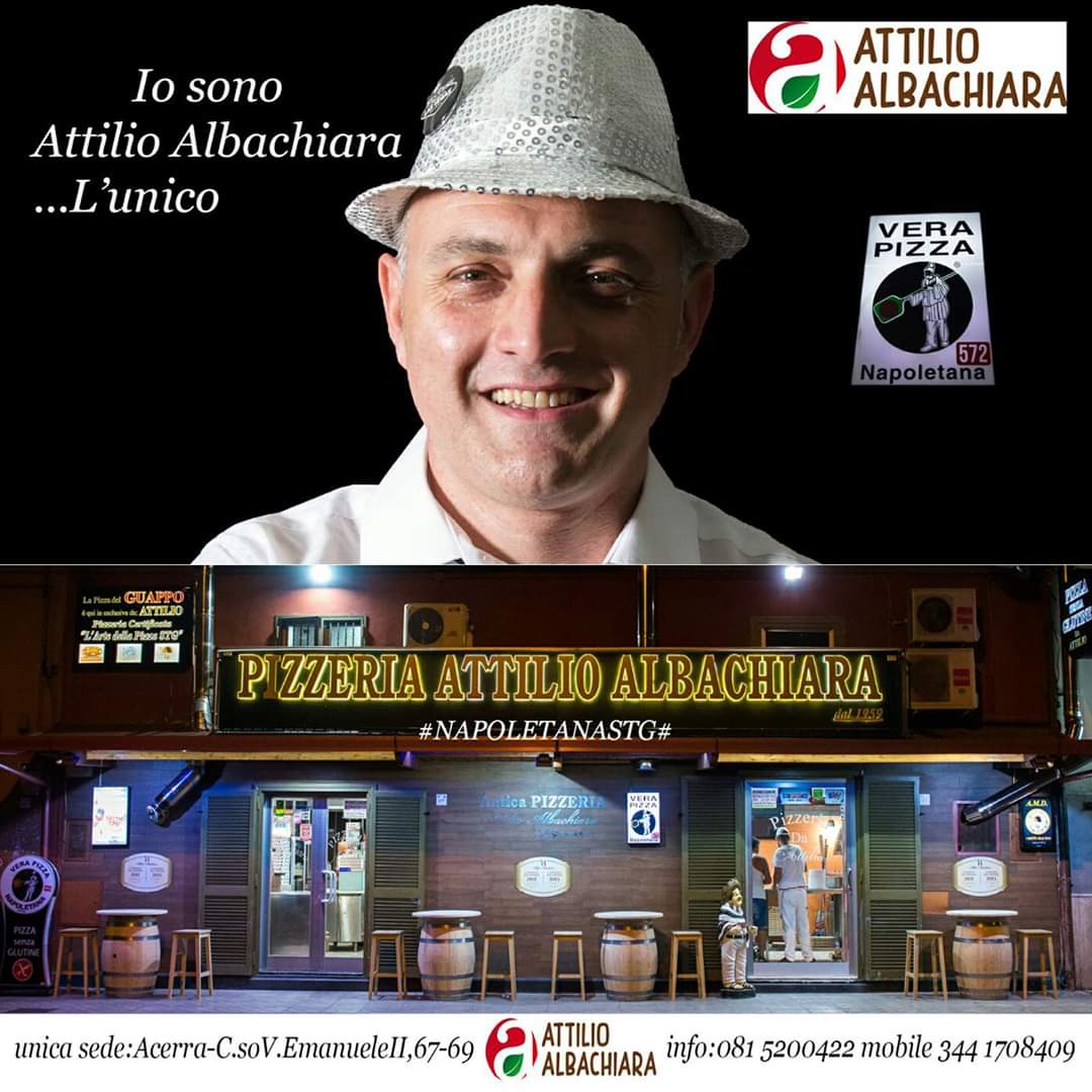 Maestro Pizzaiolo Attilio Albachiara