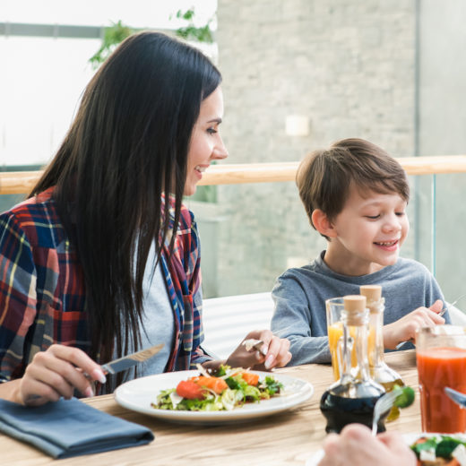 bambini al ristorante indagine