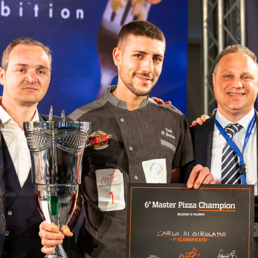 Carlo Di Girolamo vince la tappa di Master Pizza Champion di Palermo Expocook ©Serafino Geraci Fotografia