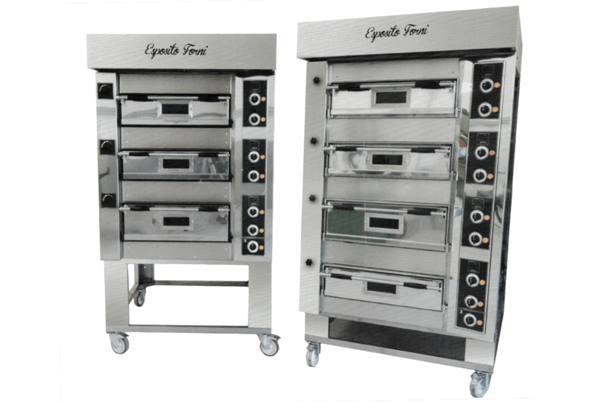 Esposito Forni punta sui nuovi forni elettrici per pizza in teglia e in pala