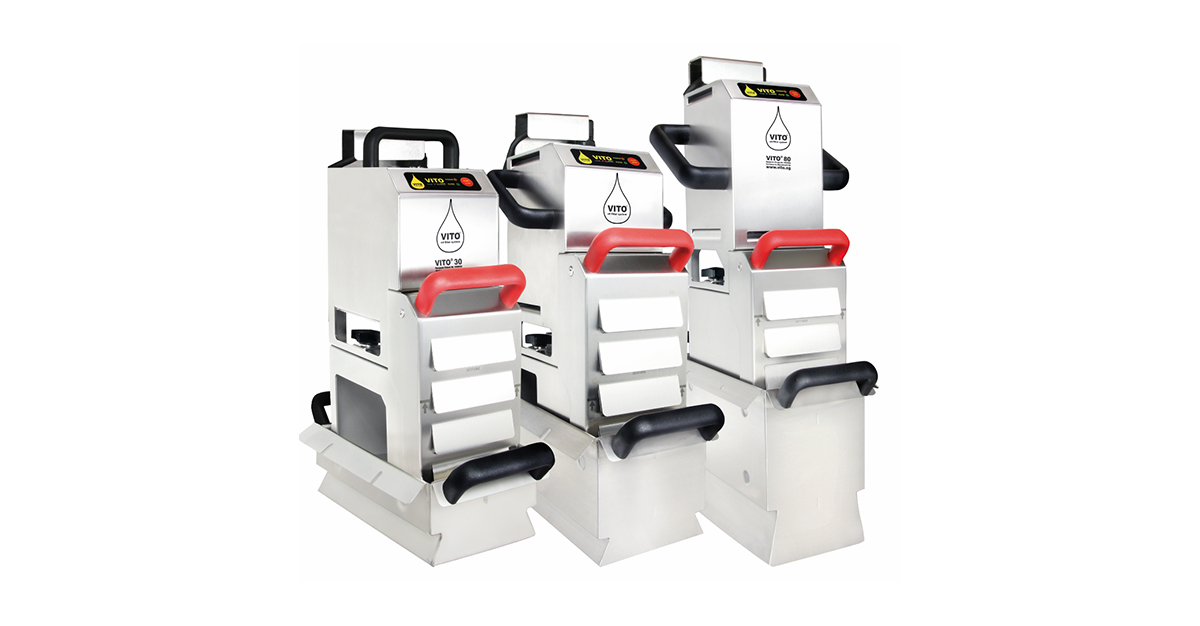 Filtro Olio Per Friggitoria In Acciaio Inox - 2L, Con Beccuccio E Manico Ergonomico