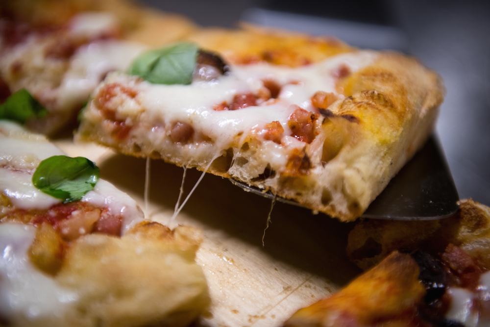 pizza alla romana in pala o teglia ad alta idratazione molini pivetti