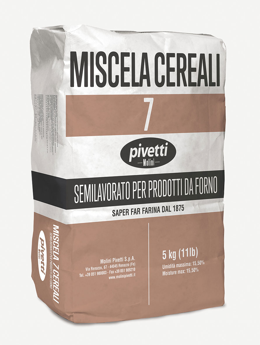 Farina ai 7 cereali di Molini Pivetti