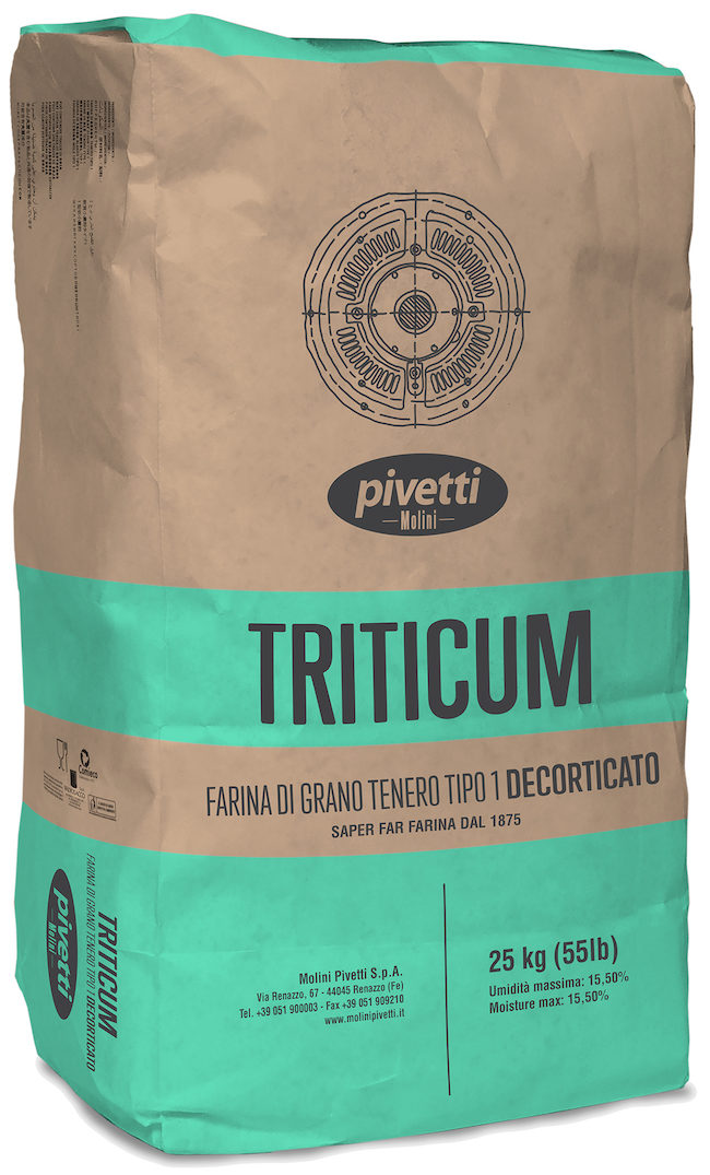 farina triticum verde tipo 1 molini pivetti puccia leccese