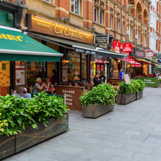 cena a meta prezzo Londra