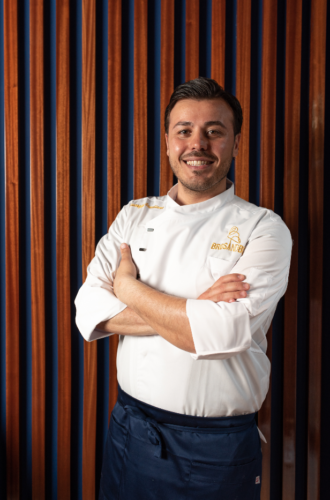 Giuseppe Gaudiano chef di Bros And Bun hamburgeria Napoli