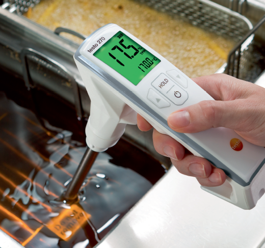 testo 270 misuratore olio frittura