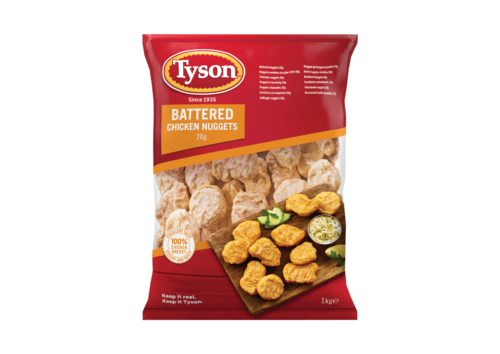 tyson foods bocconcini di pollo in pastella