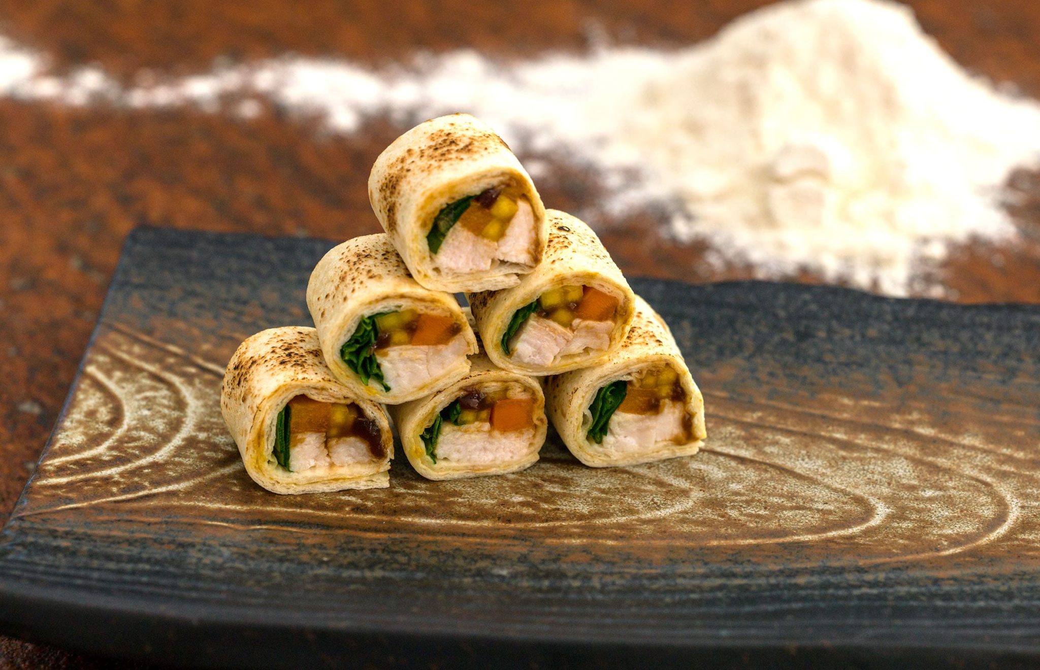 Wrap di piadina: l'appetizer originale e gustoso con farina Gran Riserva