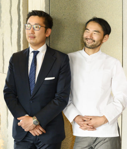 Claudio Liu Takeshi wai Aalto ristorante milano