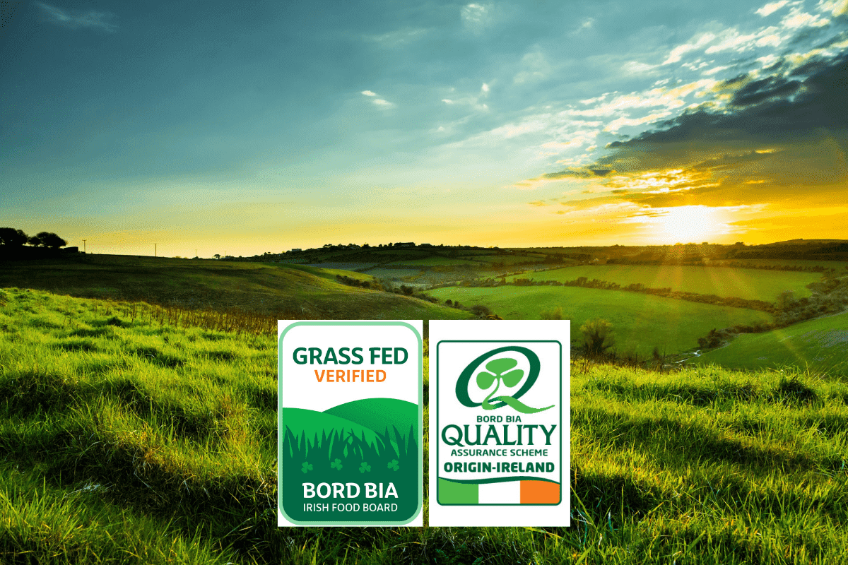 bord bia standard grass fed carne bovina irlandese