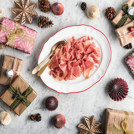 gastronomia italiana idee natale prosciutto san daniele