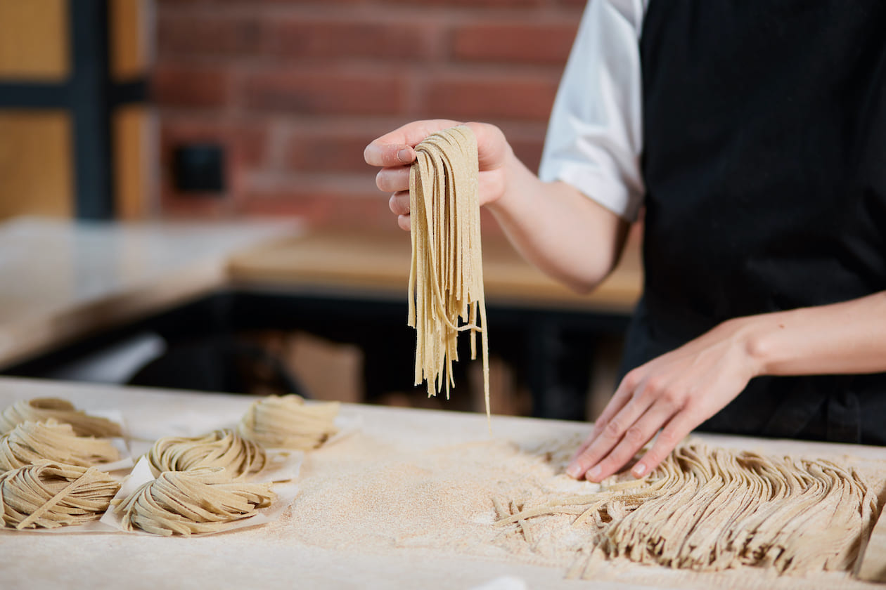 tarme farina essiccata alimento pasta